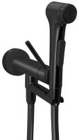 E28317-BL ELATE 2.0 Комплект для гигиенического душа встроенный (смеситель + гигиеническая лейка + шланг), матовый черный