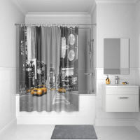 Штора для ванной Iddis Basic B24P218i11 серый