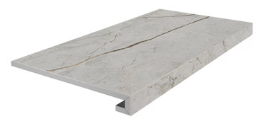 Фронтальная ступень клееная Ифран серый светлый мат. обр. (KM6060G0061RGCF) 33x60 от Kerama Marazzi (Россия)