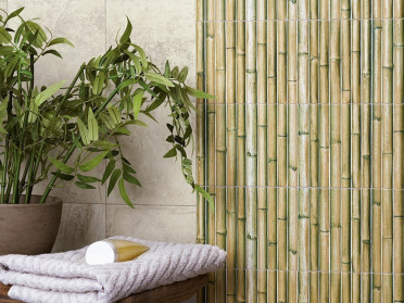 Настенная плитка BAMBOO GREEN 15x30 от Mainzu (Испания)
