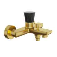 Смеситель для ванны Paini Domus 18PJ111PZ без аксессуаров, матовое золото PVD