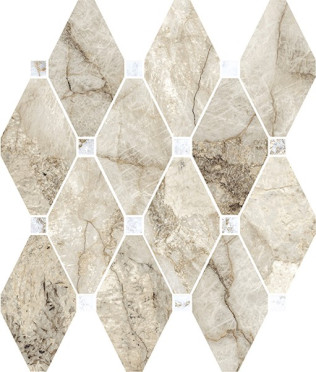 Мозаика OCTAGONE GEMSTONE DESERT LAP RET (179143) 30x28 от La Fabbrica (Италия)