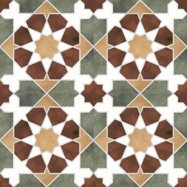 Напольная плитка Rabat Green 45x45 от Kerlife Ceramicas (Испания)