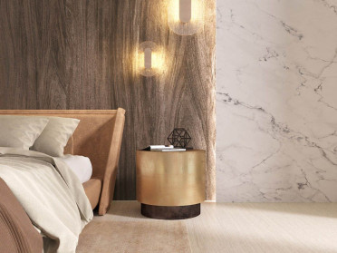 Керамогранит Marble SL Капрая белый лаппатированный (SG071602R) 119.5x320x11 от Kerama Marazzi (Россия)