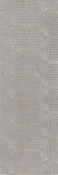 Декор Безана OP/B201/12137R серый обрезной 25x75 от Kerama Marazzi (Россия)