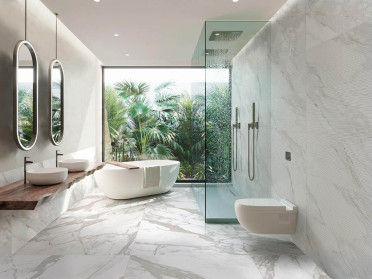 Настенная плитка Mixed Bianco Rett. (R9TZ) 40x120 от Ragno (Италия)