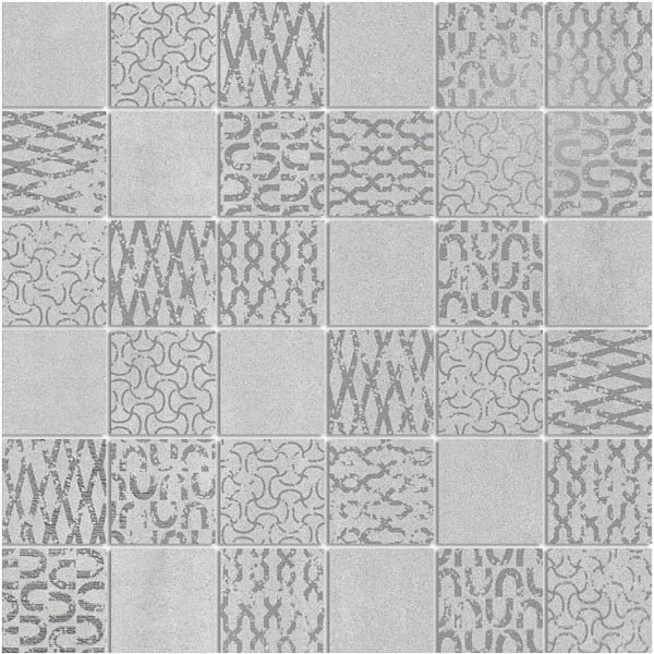 Декор Про Дабл серый светлый мозаичный (DD201220/MM ) 30x30x0.9 от Kerama Marazzi (Россия)