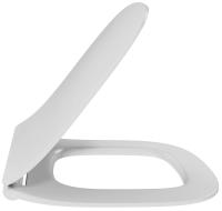 E70025-00 STRUKTURA крышка-сиденье для EDF102 тонкая,плавное опускание, функция быстрого снятия, термодюр, метал. крепл., белый