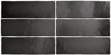 Настенная плитка MAGMA Black Coal (24962) 6.5x20 от Equipe Ceramicas (Испания)