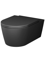 Унитаз подвесной с сиденьем микролифт AM.PM Func C8F1701MBSC безободковый