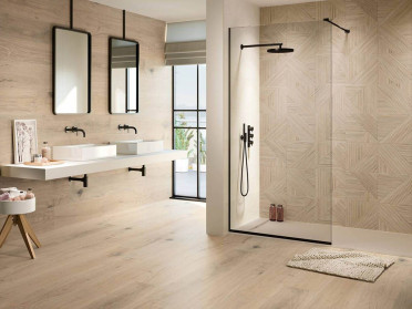 Настенная плитка Tangram Walnut (222250) 31.6x100 от Colorker (Испания)