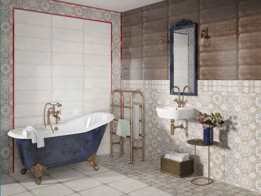 Бордюр Majolica многоцветный (MA1J452DT) 8x59.8 от Cersanit (Россия)