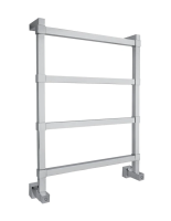 Полотенцесушитель водяной 520x695 Margaroli Panorama 7424704CRN хром