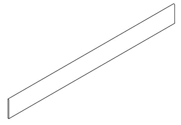 Плинтус BATTISC.AZUL MACAUBA 6mm RTT (87202) 8x80 от AVA Ceramica (Италия)