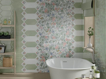 Вставка Фурнаш грань белый глянцевый (TOC002) 9.8x9.8x9.2 от Kerama Marazzi (Россия)