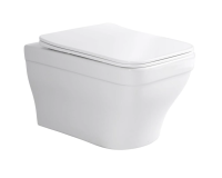 Унитаз подвесной с сиденьем микролифт Aquatek Амадео AQ1163-00 безободковый