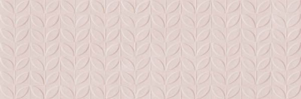Настенная плитка Vida Struttura Foglia 3D Rosa Rett (RA6M) 30x90 от Ragno (Италия)