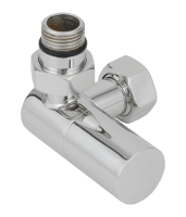 Вентиль 3D левый Сунержа (цилиндр) G 1/2" НР х G 3/4" НГ (00-1402-1234)