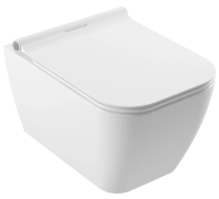 Унитаз подвесной с сиденьем микролифт Serel Rita RT26SL безободковый