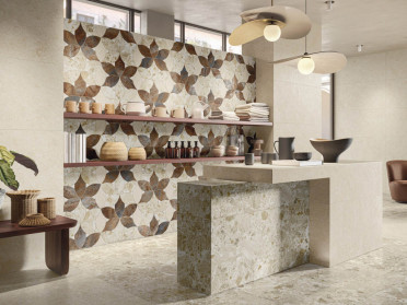 Керамогранит MOCKUP LASTRA FLORALIA NATRET (136928) 120x278 от Naxos Ceramica (Италия)