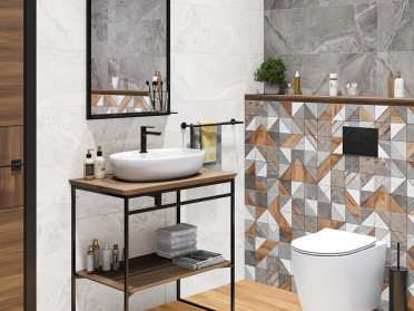 Настенная плитка Kioto Dark (WT93KIT25) 30x90x10.5 от Delacora (Россия)