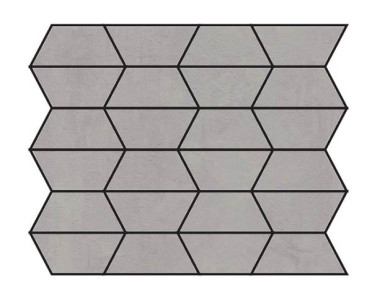 Мозаика CROSSROAD CHALK MOS. GEM GREY 30x34 от ABK Ceramiche (Италия)