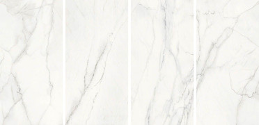 Керамогранит Ultra Marmi Calacatta Lincoln Luc Shiny (6mm) (Mix4 без подбора) 300x150 от Ariostea (Италия)