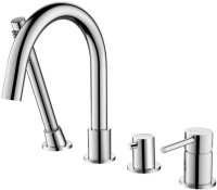 Смеситель на борт ванны Aquatek Европа AQ1348CR хром