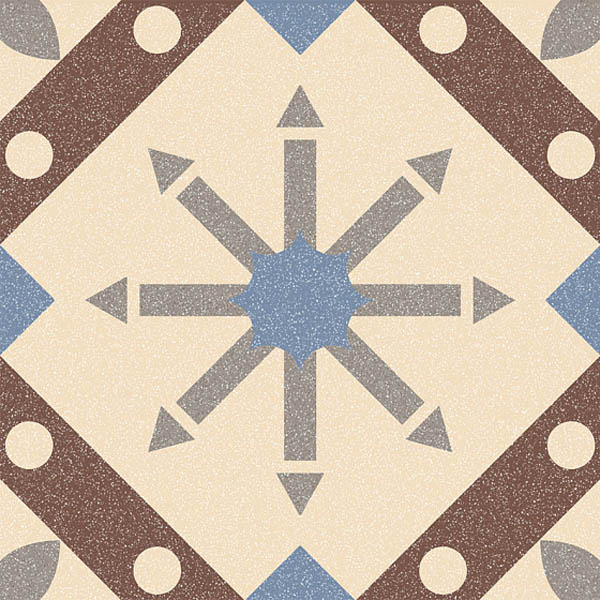 Декор BEL HISTOIRE CHARLES CABOCHON (VVS1515_093) 7.5x7.5 от Revoir Paris (Испания)