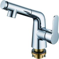 Смеситель одноручный для умывальника RUSH Tenerife (TE2835-12) с вытяжной лейкой