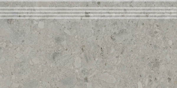 Фронтальная ступень Чеппо ди Гре серый матовый обрезной (DD606020R\GR) 30x60x0.9 от Kerama Marazzi (Россия)
