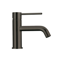 Смеситель для раковины Paini Cox с длинным изливом, черный матовый PVD