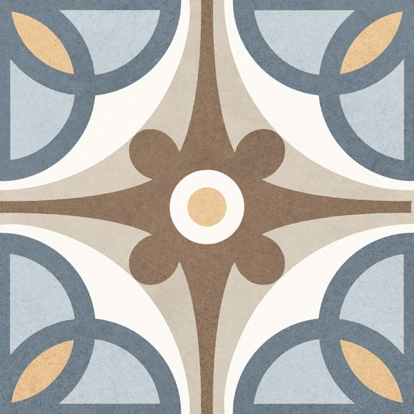 Напольная плитка Pamp 1 (DB_030) 20x20 от Creto (Россия)