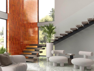 Декор Luca Picos Granate-B 20x20 от Vives Ceramica (Испания)