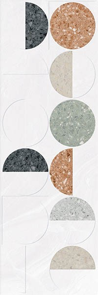 Настенная плитка STRAVAGANZA Mesina-R Multicolor 32x99 от Vives Ceramica (Испания)