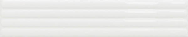 Настенная плитка PLINTO OUT WHITE GLOSS 10.7x54.2 от DNA Tiles (Испания)