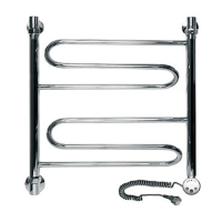 Полотенцесушитель электрический 500x500 Ника Curve ЛЗ 50/50 прав