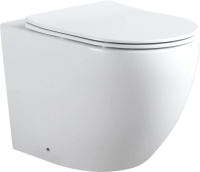 Унитаз приставной с сиденьем микролифт Aquanet Cetus Cetus 2.0 F безободковый