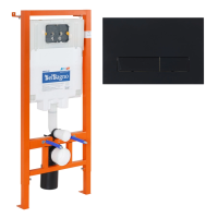 Инсталляция для подвесного унитаза 2в1 BelBagno BB002-80/BB012-MR-NERO.M