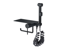 Гигиенический душ со смесителем Bronze de Luxe Scandi 708/1B черный