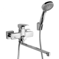 Смеситель для ванны Paini Angel с длинным изливом с аксессуаром