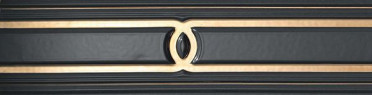Бордюр Marvel Gold Black LVGB 7.8x30.5 от Atlas Concorde (Италия)