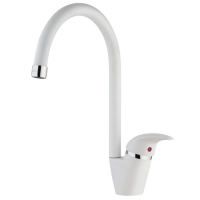 Смеситель для кухни Paini Sicily 632L570PNLMKM белый