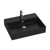 Раковина накладная Jacob Delafon Vivienne 65 EXBH112-NGM черная