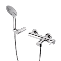 Смеситель для ванны Cezares Leaf LEAF-VD-L-01 хром