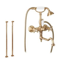 Напольный смеситель для ванны Cezares Golf GOLF-VDP2-02-Bi бронза