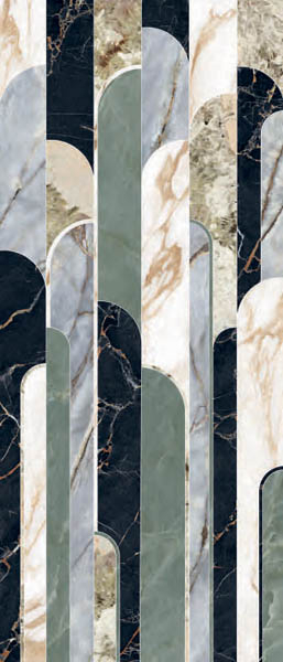 Керамогранит SENSI FANTASY ARCHES LU3 R (PF60014400) 120x280 от ABK Ceramiche (Италия)