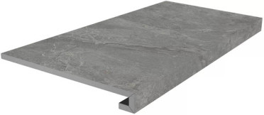 Фронтальная ступень Риальто клееная серый тёмный матовый (SG850890R\GCF) 33x80x0.9 от Kerama Marazzi (Россия)