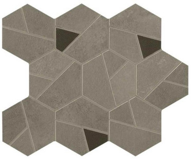 Мозаика Boost Pro Taupe Mosaico Hex Coffee (A0QP) 25x28.5 от Atlas Concorde (Италия)