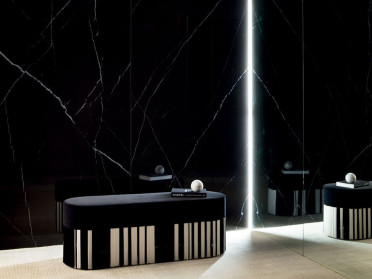 Керамогранит MARQUINA NERO LUX/RETT (LGXDLX2) 60x120x9.5 от LEA Ceramiche (Италия)